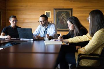 Students in the classroom 