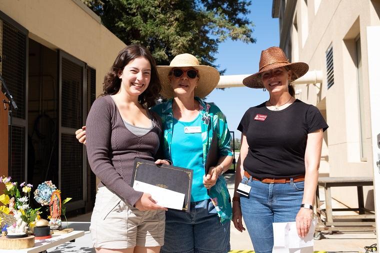 Katherine DeRitis with Andrea Pappas and Heather Clydesdale