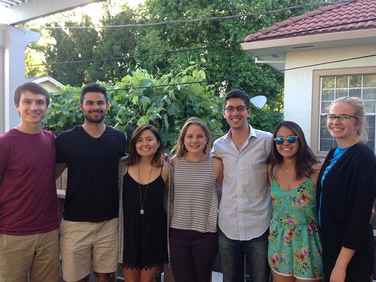 Korin Wheeler and her research assistants