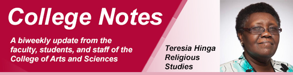 College Notes Header with Teresia Hinga