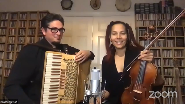 Rhiannon Giddens and Francesco Turrisi