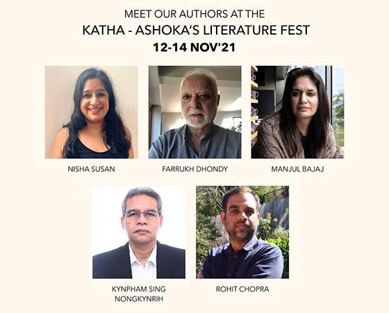 Westland author line-up at the Katha Literary Festival