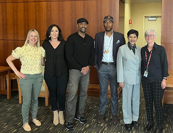 Britt Cain (CAH), Allia Griffin (Ethnic Studies), Tony Hazard (Ethnic Studies), Kyle T. Mays, Aparajita Nanda (English),  Michelle Burnham (English)