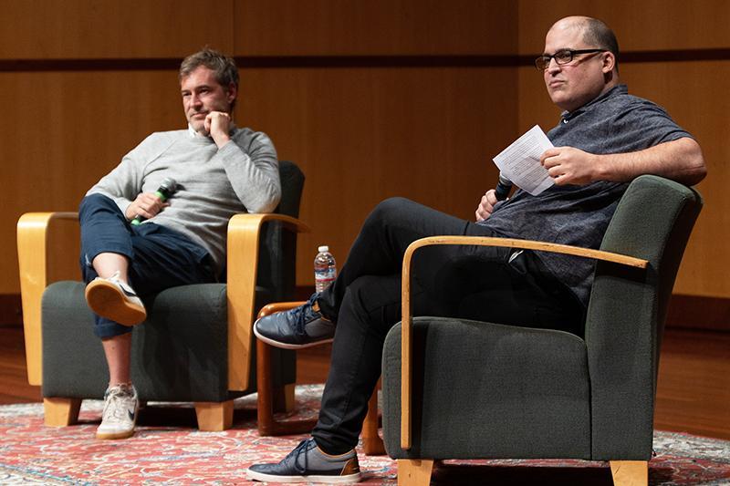 Mark Duplass and Guillermo Rodriguez