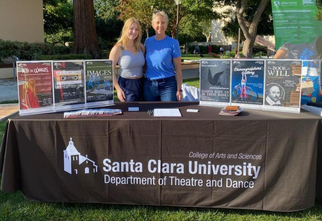 Kristin Hill and Kimberly Mohne Hill at the Welcome Weekend Resource Fair