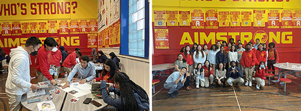 Creating Afro-Asian Fusion Artwork at AIMS High School, Oakland