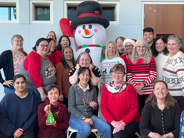 CAS Department Manager's December 2024 Holiday Party group photo