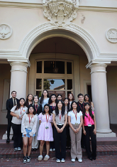 2024 Future Teachers Project Summer Fellows Program participants with SCU faculty and student coordinators