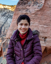 Jesica Fernandez in Zion National Park.