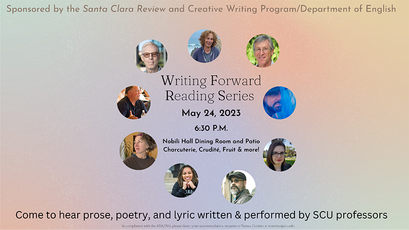 Writing Forward Reading Series 2023