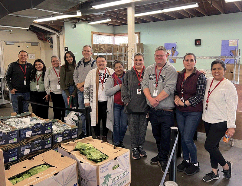 Food pantry team