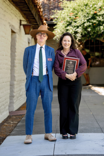 Naomi Andrews recipient of the 2023 Logothetti Award