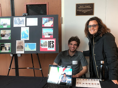 Agustin Pace with his mentor Prof. Evelyn Ferraro.