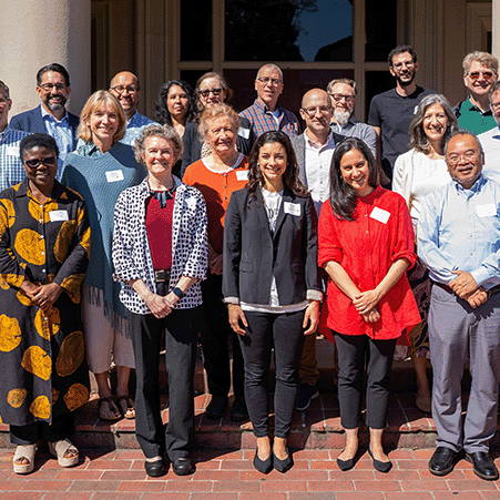 RS, GPPS and JST faculty outside Nobili Hall