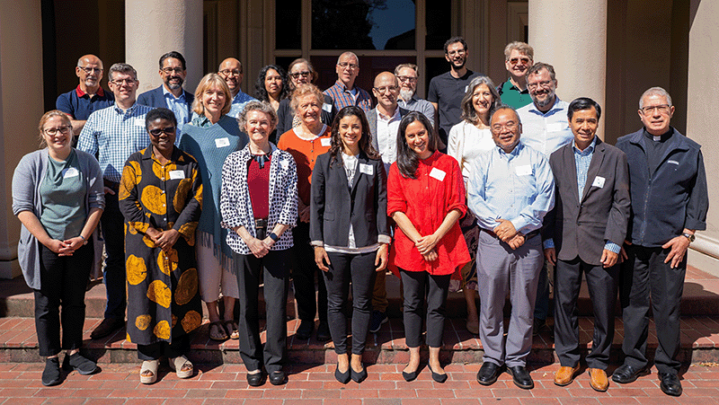 RS, GPPS and JST faculty outside Nobili Hall