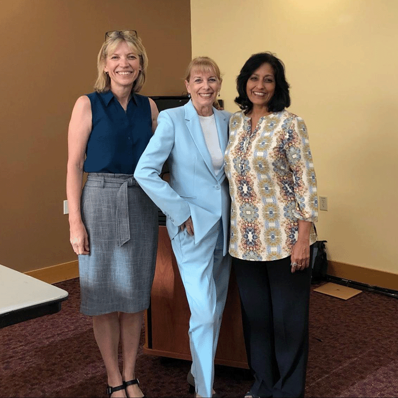 Prof. Karen Peterson-Iyer, Prof. Janet Giddings and Dr. Sunitha Krishnan