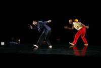 David Popalisky in his choreographed work The Fatherhood Project