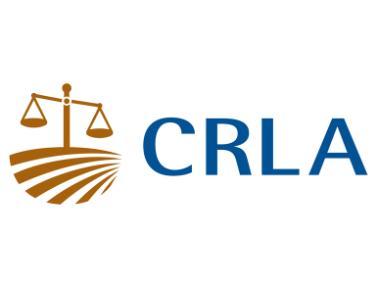 Gold scales CRLA logo