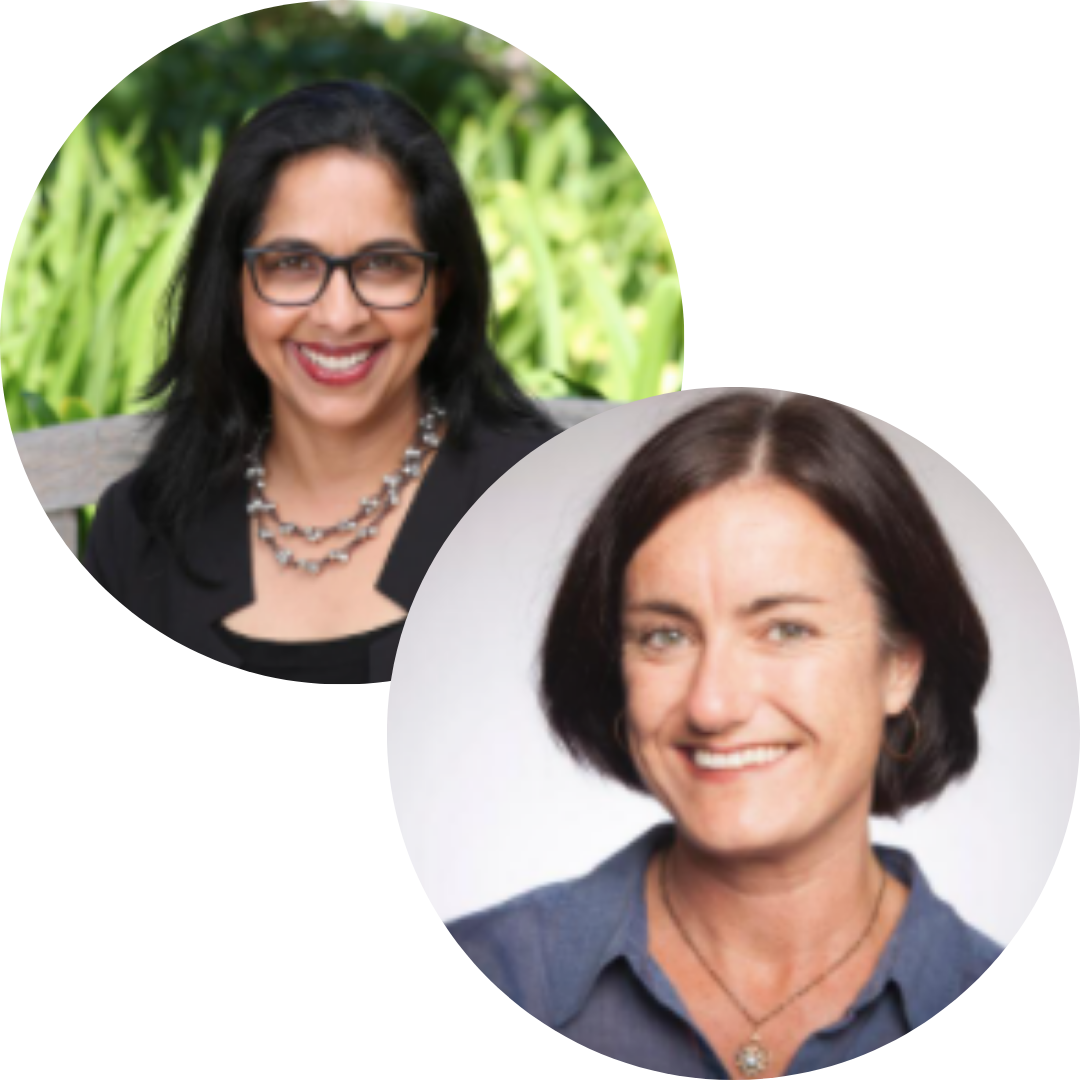 Sharmila Lodhia and Sonja Mackenzie