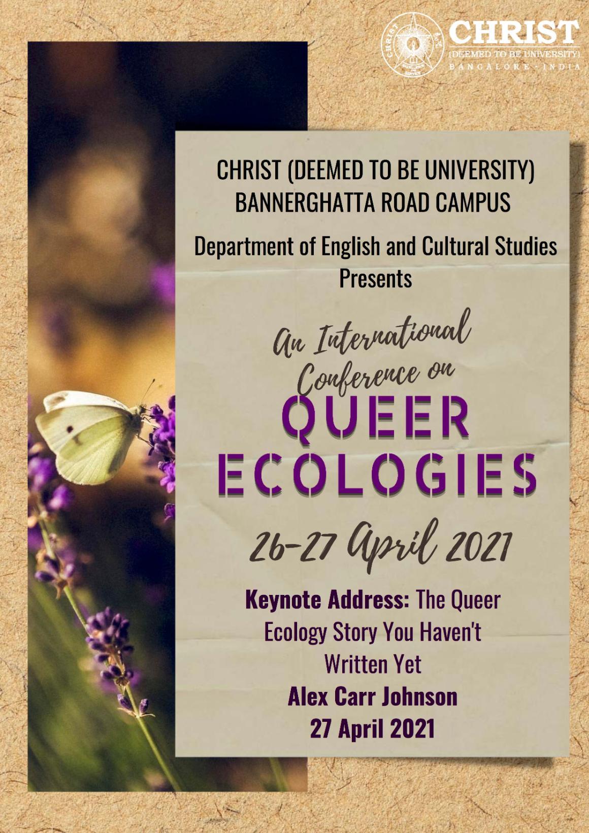 Queer Ecologies Flyer