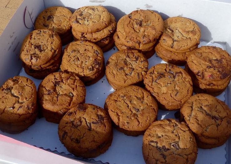 Assorted cookies in a container. image link to story