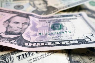 Close-up of assorted U.S. dollar bills.
