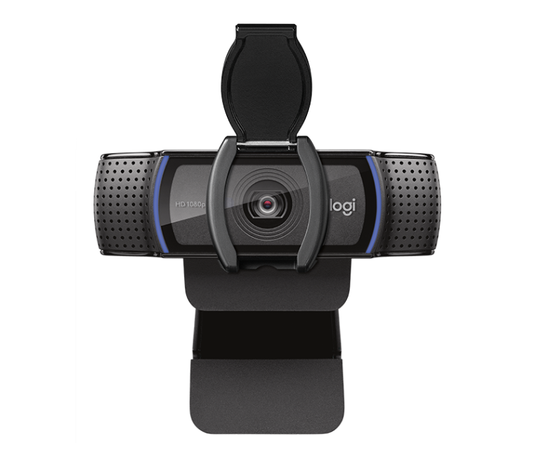 An image of the Logitec C920S webcam.