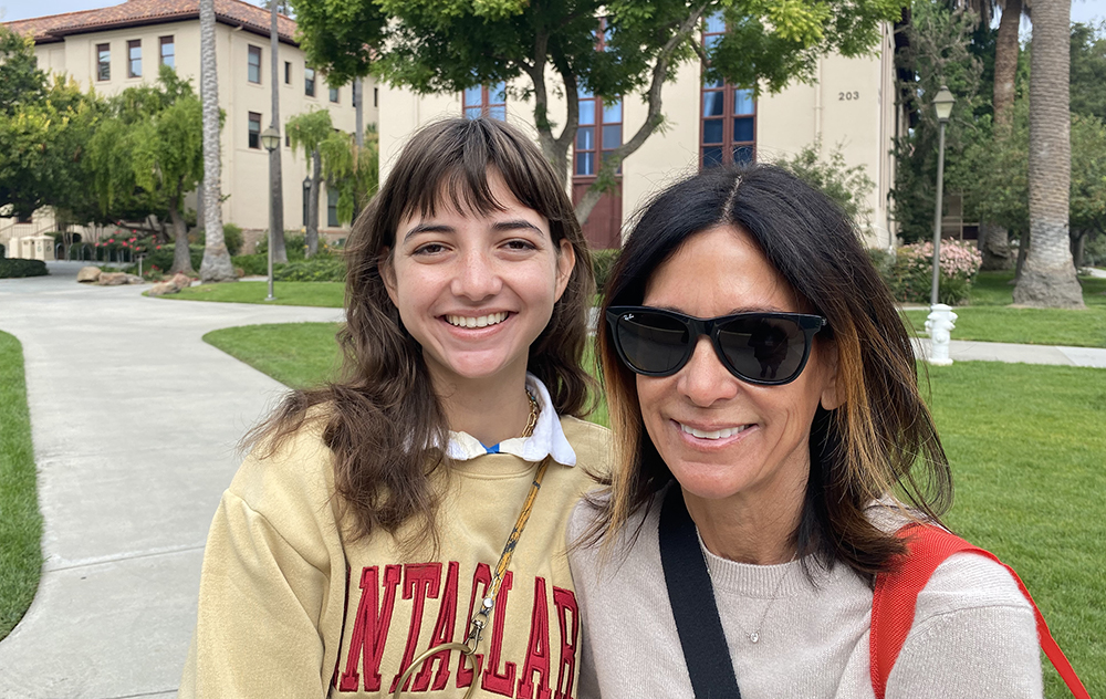 Clara Helm and her mother Caprice Helm