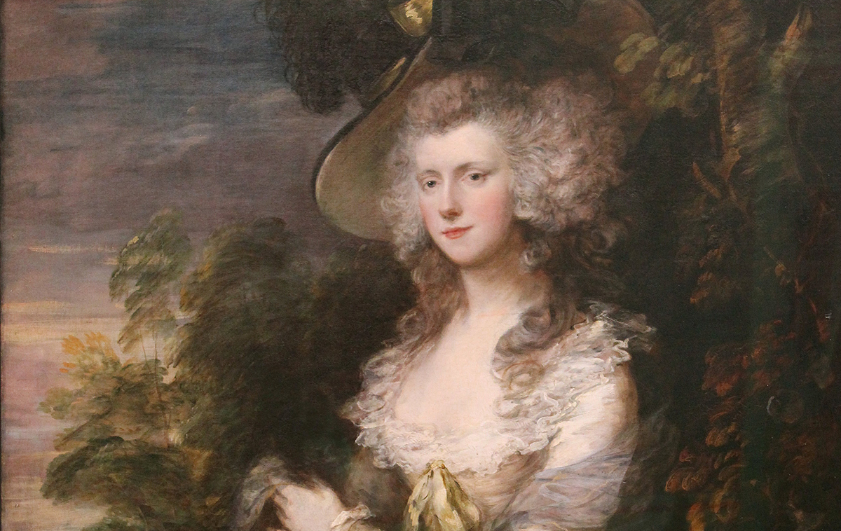 Portrait of Lady Hibbert, by Thomas Gainsborough (1727-1788)