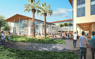 Rendering of Sobrato Campus 