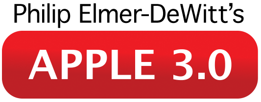 Philip Elmer-DeWitt's APPLE 3.0 logo.