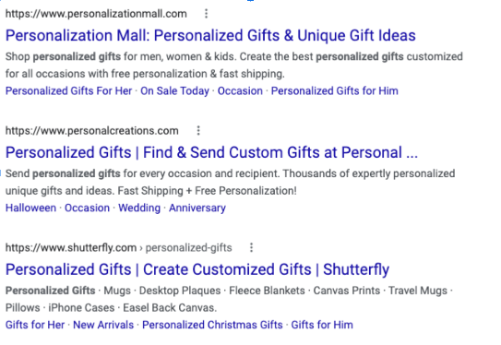 Personalization Mall Graphic