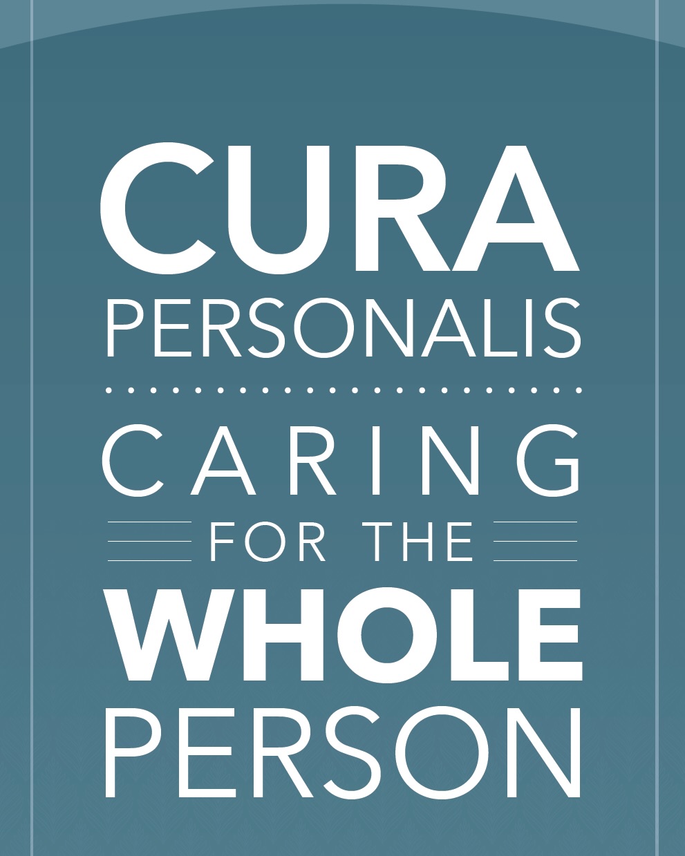 Cura Personalis banner 