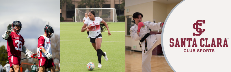 Photo of men's lacrosse, women's club soccer, shotokan karate