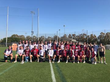 team photo men's lacrosse from 19-20 season 