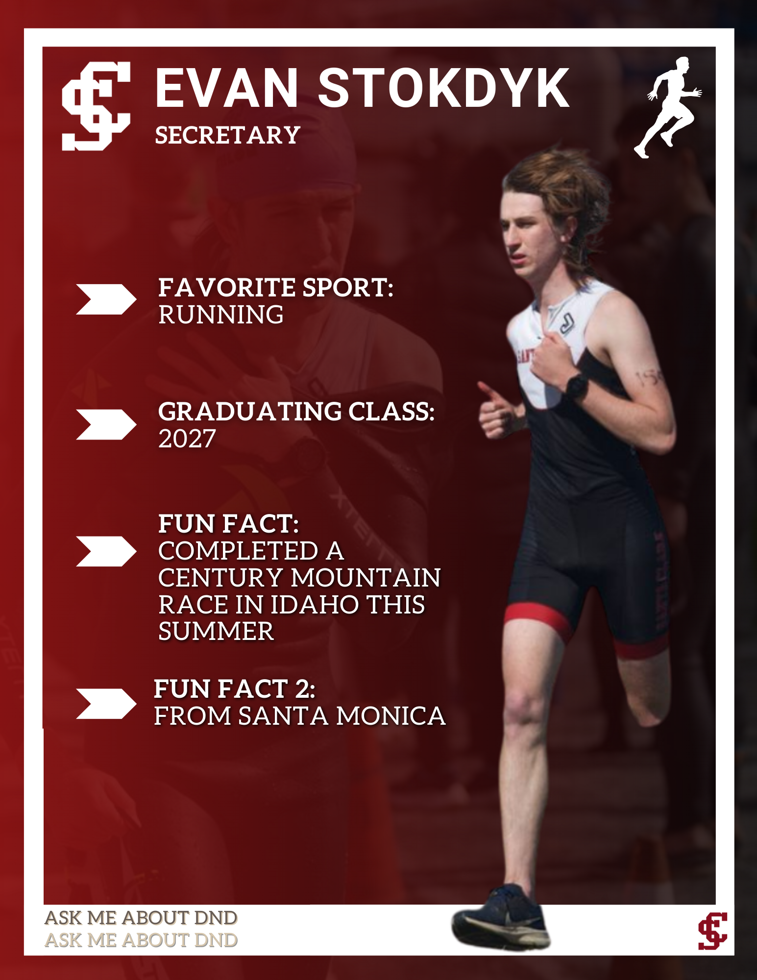 Evan Stokdyk 2025-2026 Leadership Bio