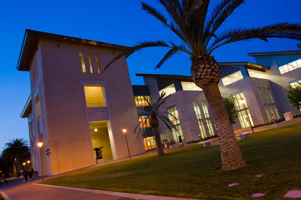 Learning Commons, evening view 