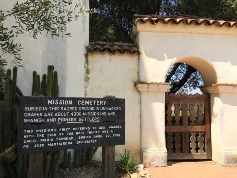 Cemetery at Mission San Juan Bautista 