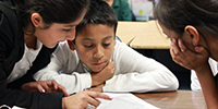 Student at community school