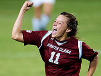 Women's soccer player 