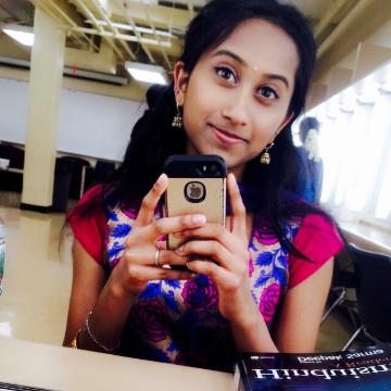 Bioengineering sophomore Pavithra Nagarajan received an SCU Diversity Works Award