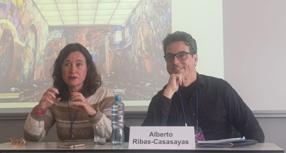 Ana Luengo (San Francisco SU) and Alberto Ribas-Casasayas (SCU)
