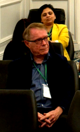 John Hawley at the 2026 South Asian Literature Association’s meeting in Charlotte, NC.