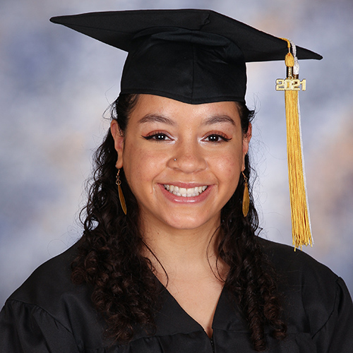 Chloe Gentile-Montgomery graduation photo 