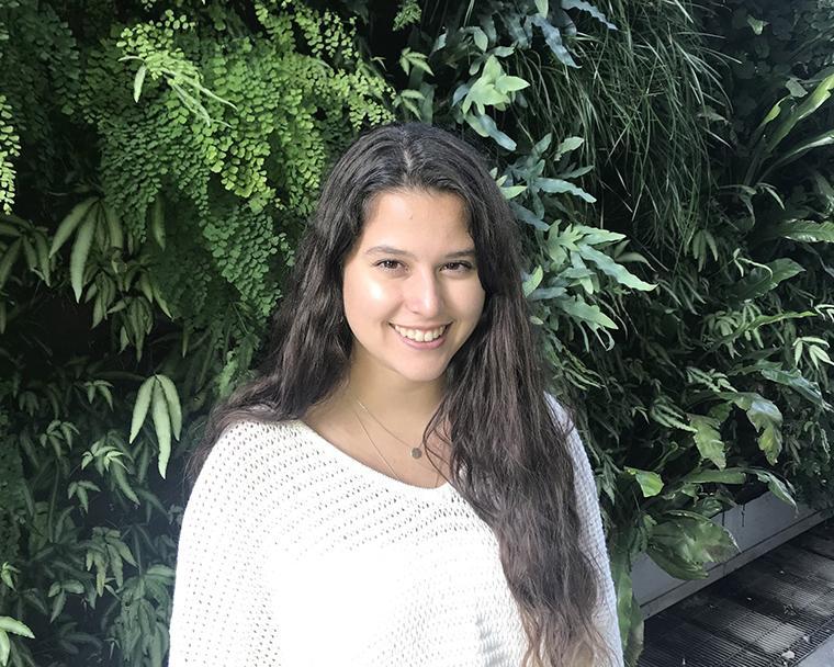 Christine Morino '20 image link to story