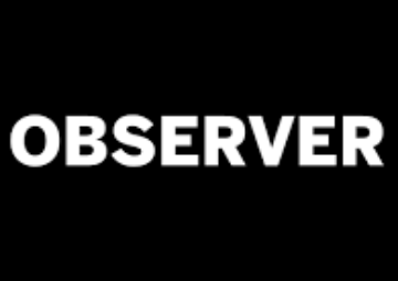 Observer Logo Black and White
