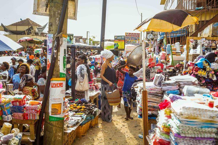 Accra Ghana Marketplace