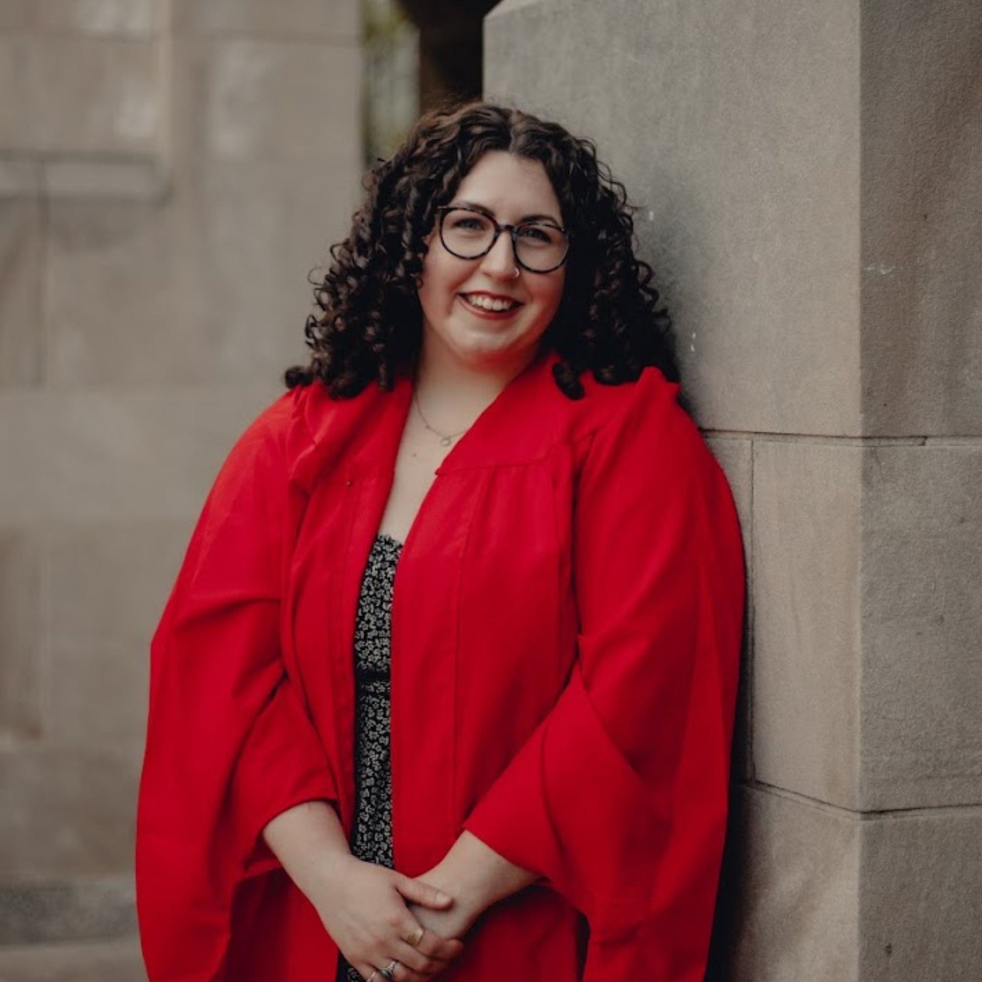 Person smiling at camera