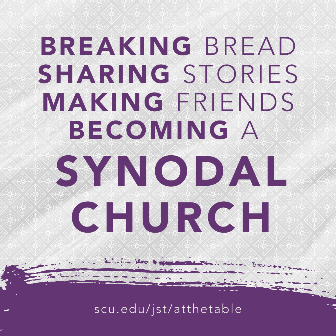 Breaking Bread Sharing Stories Making Friends: Becoming a Synodal Church