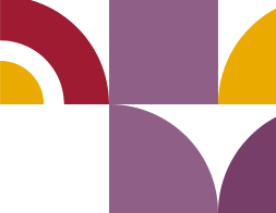 Geometric shapes in colors 